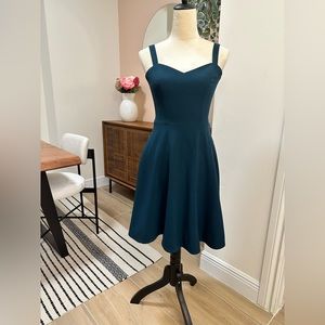 Dress the Population XS Teal Midi Dress